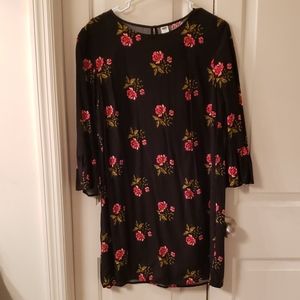 Floral tunic dress